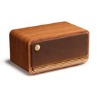 Edifier MP230 Classic and Vintage Portable Bluetooth Speaker - Brown-Multiple input sources supported, including AUX, sound card, and TF card, providing versatile connectivity options