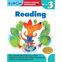 Kumon Publishing Kid's Educational Workbooks Reading - Grade 3-Children's Educational