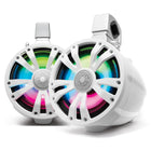 SoundExtreme ExtremeTower Speakers ET08 - 2 Passive Extreme 8 inch Tower Speakers - White-300 watts peak output: handles up to 300 watts peak output (100 RMS) to power an 8-inch passive woofer and a 1.5-inch tweeter to be as loud as you like; Smooth detailed highs and rich mid-bass lows to cut through all the wind and roar (external amplifier or marine radio required and sold separately)