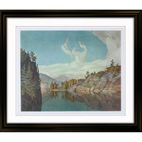 Morning on the Key River by A.J. Casson LE 565 - Framed Print - 34" x 30"-High-quality art print professionally matted and framed