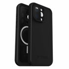 Otterbox Fre Case with MagSafe for iPhone 15 Pro Max - Black-Port cover block dust and dirt