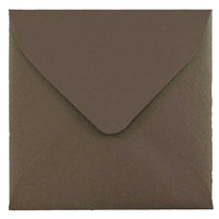 JAM Paper 3.125" x 3.125" Square Invitation Envelopes - Simpson Kraft Recycled - 25 Pack-Colour: Simpson kraft 
