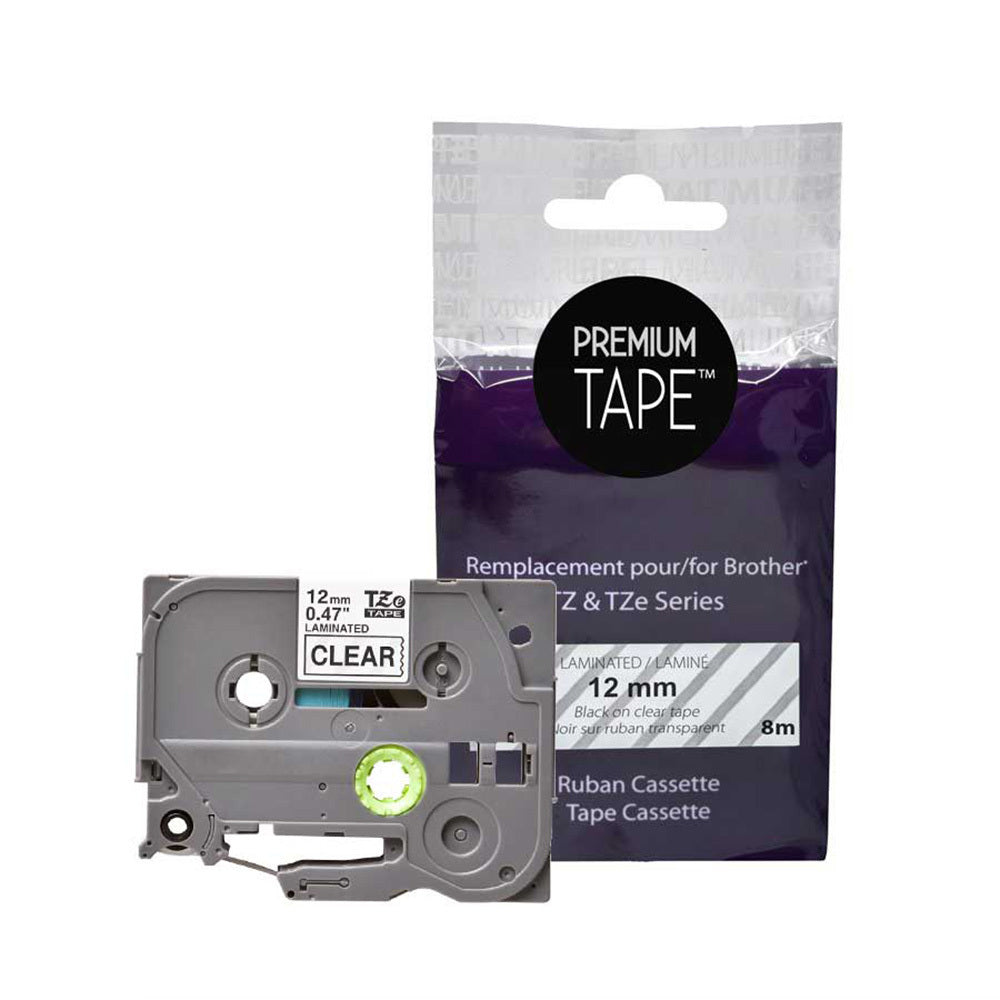 Premium Tape Compatible with Brother TZ131, TZ-131, TZE131, TZE