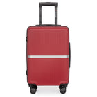 Air Canada Laurentian 20" Hardside Carry-On Luggage - 360-Degree Spinner - Red-Carry-on luggage is designed for convenient travel and meets most airline carry-on size restrictions