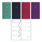 Letts of London 2027 Woodland Week-to-View Slim Size Planner - 5-7/8" x 3-1/8" - Assorted - Multilingual-12-Month: January 2027 to December 2027