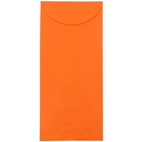JAM Paper #12 Policy Envelopes, 4.75 x 11, Brite Hue Orange Recycled, 1000 Pack (3156399B)-Orange