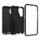 OtterBox Defender Pro Case for Samsung Galaxy S25 - Black-Grippy all-over feel