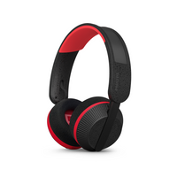 Philips TAA6219 On-Ear Solar-Powered Headphones - Black-Powerfoyle Solar Technology - Sunlight to electric light, these headphones recharge whenever they’re exposed to light! Powerfoyle solar-cell material in the headband harvests energy from the sun to keep the battery powered up—and you’ll even get a charge from electric light. A fully charged battery provides up to 80 hours of play time, so you can keep going even in low light.