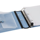 Staples Better Binder - 1-1/2" - Light Blue-insertable from the inside