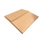 Abbey Easy-Fold Mailers - 12-1/2" x 12-1/2" x 1" - Kraft - 100 Pack-Dimensions: 12-1/2" W x 12-1/2" L