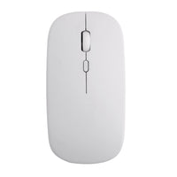 Basic Tech Wireless 2.4GHZ Mouse - White-Wireless 2.4 GHz
