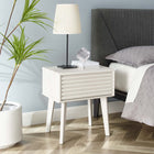 Modway Render End Table - White-Accent Table For Entryway
