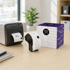 Premium Tape Address Labels - Compatible with Brother DK1201 - Black on White - 1-1/7" x 3-1/2" - 400 Labels-Brand: Premium Tape