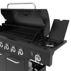 Kenmore 6 Burner XL Gas Grill with Side Burner - Black-Total BTU - 73,000 BTU 