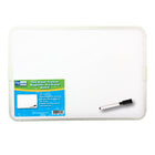 Flipside Two-Sided Aluminum Framed - Magnetic Dry Erase Board with Pen - 12" x 17.5" - 3 Pack-Each board includes magnetic dry-erase marker pen with cap eraser