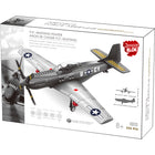 Dragon Blok Mustang Fighter P-51-Educational toy for military history lovers