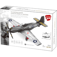 Dragon Blok Mustang Fighter P-51-Educational toy for military history lovers