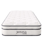 Modway Jenna 8" Innerspring and Foam Narrow Twin Mattress-CertiPUR-US Certified