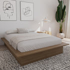 Nexera Malibu Bed Frame - Full Size - Brown Oak-7