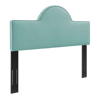 Modway Dawn Performance Velvet King/California King Headboard - Mint-Velvet King/California King Headboard