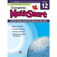 Popular Book Complete MathSmart - Grade 12-Canadian curriculum-based content