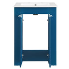 Modway Maybelle 24" Bathroom Vanity - Navy/White-8