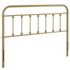Modway Sage Metal Full Headboard - Gold-Metal Full Headboard