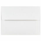 Jam Paper A6 Invitation Envelopes - 4 3/4" H x 6 1/2" W - White - 50 Pack-White