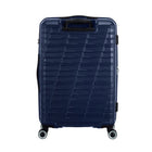 American Tourister Surftime Spinner - Medium - Metallic Blue-Integrated TSA-approved lock provides added security when checking in your luggage.