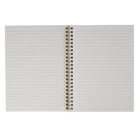 Gry Mattr Spiral Notebook - 6" x 8" - Lined - 80 Sheets - Sage-Contains 160 pages of 80 gsm FSC-certified paper