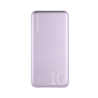 LOGiiX Piston Power 10000 mAh Aluminium Power Bank - Lavender-Features a 20W USB Type-C port with USB Power Delivery for fast charging
