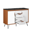 Modway Energize 48" Double Sink Bathroom Vanity - Cherry White/Black-8