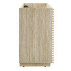 Modway Render 36" Faux Travertine Bathroom Vanity Cabinet - Travertine-6