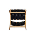 Manhattan Comfort Maintenon 25.79" Industry Chic Faux Leather Upholstered Accent Chair - Black and Nature - 2 Pack-10