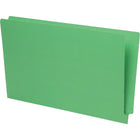 Pendaflex Reinforced Green End-Tab File Folders - Legal Size - 50/Box-Assign separate colours to different categories within your shelf system