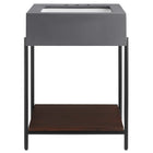 Modway Etch 24" Bathroom Vanity with Sink - Black/White-8