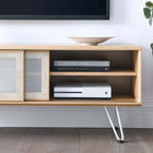 Modway Nomad 47" TV Stand - Oak-Honeycomb Core