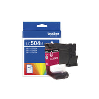 Brother Genuine LC504MS Ink Cartridge - Standard Yield - Magenta -Standard yield ink cartridge, print up to 500 pages