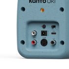 Kanto Powered Desktop Speakers with USB-C, RCA, Bluetooth 5.3 and Headphone Out - Cornflower - 2 Pack-Each speaker measures: 4.4” W x 4.3” D x 6.5” H