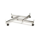 Wamaco 4-Way Grid Base Kit with Four 2' x 6' Grid Panels - Chrome-Durable & Professional - Strong steel construction provides stability and long-lasting use.