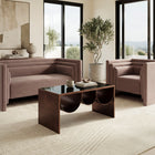 Zuo Aveiro Coffee Table - Copper/Black-Maximum Weight Capacity: 45