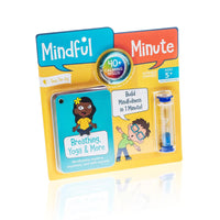 Open The Joy Mindful Minute - English Version-With its illustrated cards and soothing sand timer, this tool supports emotional regulation, focus, and overall well-being