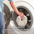 Vileda EasyWring Spin Mop Refill - White - 2 Pack-To be used with Vileda EasyWring Mop System only