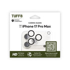 TUFF8 Camera Guard for iPhone 17 Pro Max-Camera Lens Protection: Shield the lens from scratches and damage