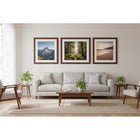 Decent Living Solid Wooden Picture Frame - 24" x 36" - Walnut Colour - 2 Pack-7