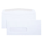 Staples Window Envelopes - FSC Certified - #9 - 24lb White Wove - 3-7/8" x 8-7/8" - Box of 500-White Wove