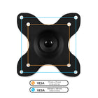 Mount-It! Full Motion Small TV Wall Mount-VESA 75 x 75 mm, 100 x 100 mm