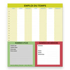 Blueline 17-Month Monthly Maxi Fridgeplanner Magnet Calendar - Aug 2026 to Dec 2027 - 14" H x 13 1/2" W - French-Maxi-magnetized, reinforced chipboard backer