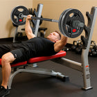 Soozier 4 x 11 lb Weight Plates Set - 2" Barbell Weights Set-Thick PVC cover protects floors, resists odours 
