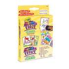 Crayola Colour & Erase ABC & 123 Reusable Flash Cards-Alphabet & number learning fun: designed to reinforce early skills like letter, number, and object recognition through themed, reusable colouring activities